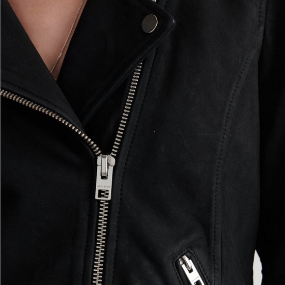 Lucky Brand Nubuck Moto Jacket - Picture 4 of 12